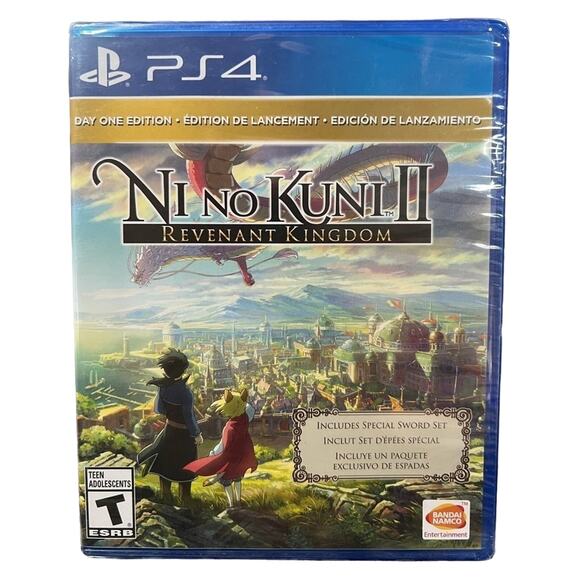 PS4 Ni No Kuni 2 Revenant Kingdom (Factory Sealed) Playstation 4 NWT - Picture 4 of 5